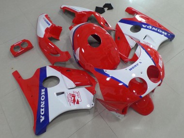 1991-1998 Blue Red White Honda CBR250RR MC22 Replacement Motorcycle Fairings for Sale