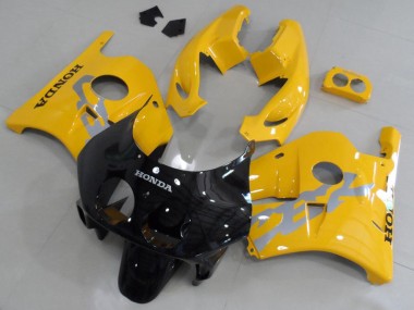 1991-1998 Yellow Black Honda CBR250RR MC22 Motorcycle Bodywork for Sale