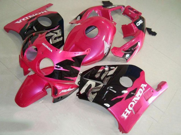 1991-1998 Black Pink Honda CBR250RR MC22 Motorbike Fairing for Sale 1991-1998 Black Pink Honda CBR250RR MC22 Motorbike Fairing for Sale
