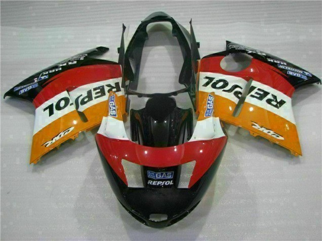 1996-2007 Orange Repsol Honda CBR1100XX Motorbike Fairing for Sale