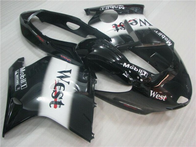 1996-2007 Black White West Honda CBR1100XX Motorcycle Fairing Kit for Sale 1996-2007 Black White West Honda CBR1100XX Motorcycle Fairing Kit for Sale