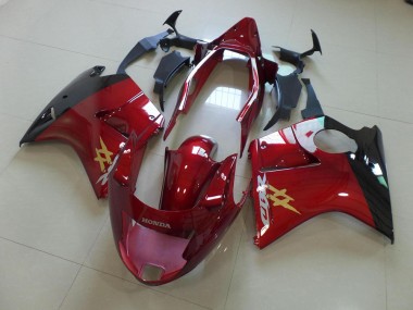 1996-2007 Candy Red Black OEM Style Honda CBR1100XX Motorcycle Fairings for Sale