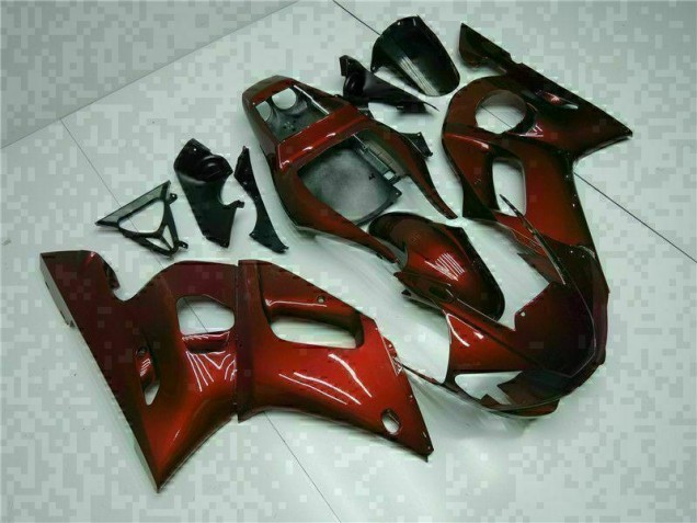 1998-2002 Brown Yamaha YZF R6 Motorcycle Bodywork for Sale