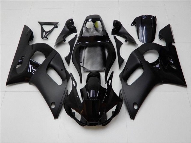 1998-2002 Glossy Matte Black Yamaha YZF R6 Moto Fairings for Sale 1998-2002 Glossy Matte Black Yamaha YZF R6 Moto Fairings for Sale