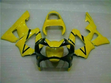 2000-2001 Yellow Honda CBR900RR 929RR Motor Bike Fairings for Sale