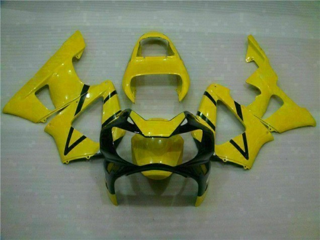 2000-2001 Yellow Honda CBR900RR 929RR Motor Bike Fairings for Sale 2000-2001 Yellow Honda CBR900RR 929RR Motor Bike Fairings for Sale