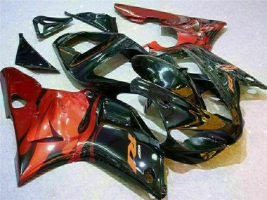 2000-2001 Red Yamaha YZF R1 Motorcyle Fairings for Sale