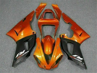 2000-2001 Orange Yamaha YZF R1 Motor Fairings for Sale