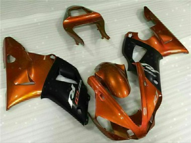 2000-2001 Orange Yamaha YZF R1 Motorbike Fairings for Sale