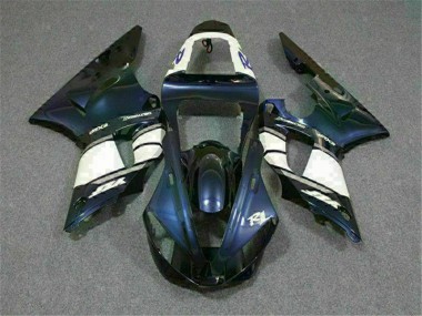 2000-2001 Blue Yamaha YZF R1 Motorcycle Fairing Kits for Sale