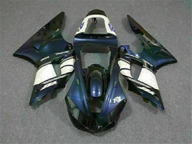 2000-2001 Blue Yamaha YZF R1 Motorcycle Fairing Kits for Sale 2000-2001 Blue Yamaha YZF R1 Motorcycle Fairing Kits for Sale