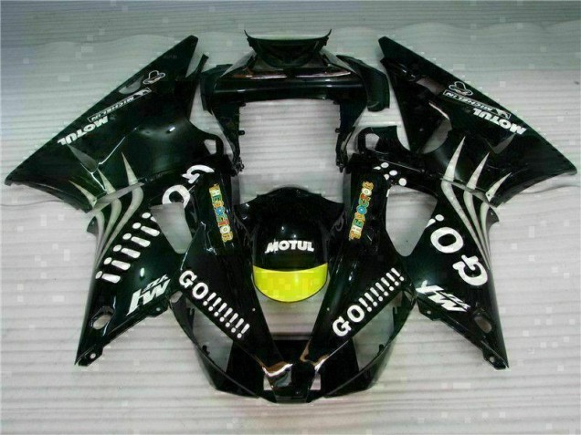 2000-2001 Black Yamaha YZF R1 Bike Fairing for Sale 2000-2001 Black Yamaha YZF R1 Bike Fairing for Sale