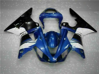2000-2001 Blue Yamaha YZF R1 Bike Fairing Kit for Sale