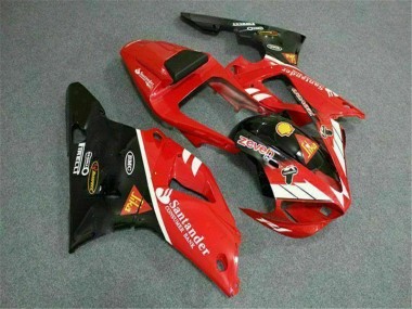 2000-2001 Red Yamaha YZF R1 Motorcycle Fairings Kits for Sale