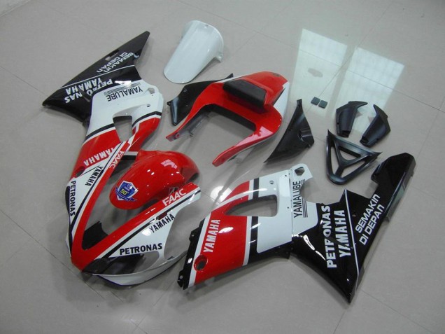 2000-2001 Red White Yamalube Yamaha YZF R1 Motorcycle Fairing for Sale 2000-2001 Red White Yamalube Yamaha YZF R1 Motorcycle Fairing for Sale