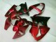 2000-2002 Red Black Kawasaki ZX6R Bike Fairing Kit for Sale 2000-2002 Red Black Kawasaki ZX6R Bike Fairing Kit for Sale