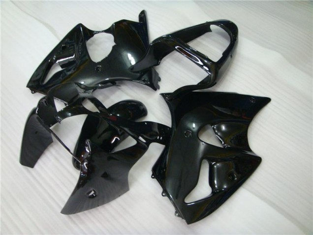 2000-2002 Glossy Black Kawasaki ZX6R Motorbike Fairing Kits for Sale 2000-2002 Glossy Black Kawasaki ZX6R Motorbike Fairing Kits for Sale