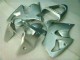 2000-2002 Silver Kawasaki ZX6R Replacement Fairings for Sale 2000-2002 Silver Kawasaki ZX6R Replacement Fairings for Sale