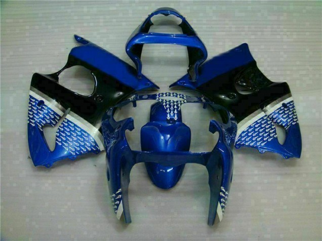 2000-2002 Blue Kawasaki ZX6R Motorcylce Fairings for Sale 2000-2002 Blue Kawasaki ZX6R Motorcylce Fairings for Sale