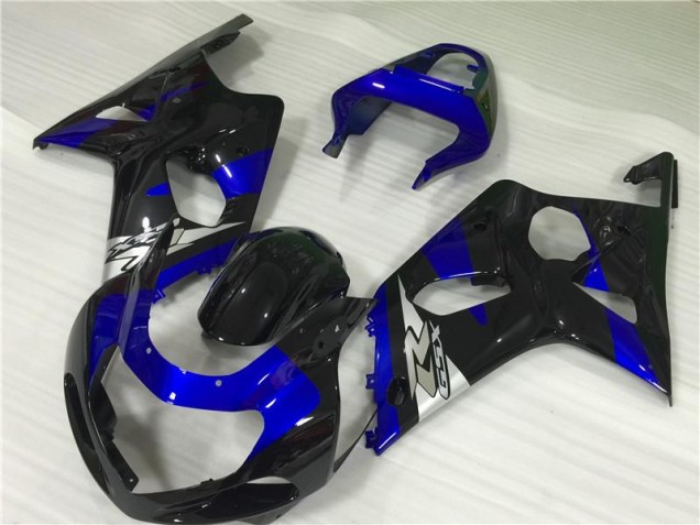 2000-2002 Blue Black Suzuki GSXR 1000 Motorcycle Fairings Kit for Sale 2000-2002 Blue Black Suzuki GSXR 1000 Motorcycle Fairings Kit for Sale