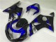 2000-2002 Blue Black Suzuki GSXR 1000 Motorcycle Fairings Kit for Sale