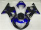 2000-2002 Blue Black Suzuki GSXR 1000 Motorcycle Fairings Kit for Sale