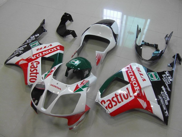 2000-2006 Castrol Honda VTR1000 Motorcycle Fairings Kit for Sale