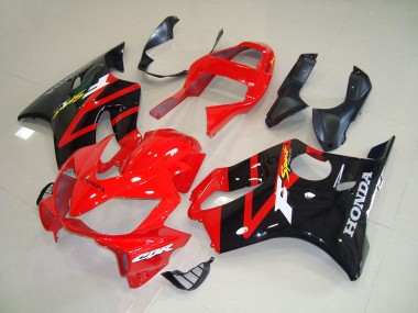 2001-2003 Black Red Honda CBR600 F4i Motorbike Fairing for Sale
