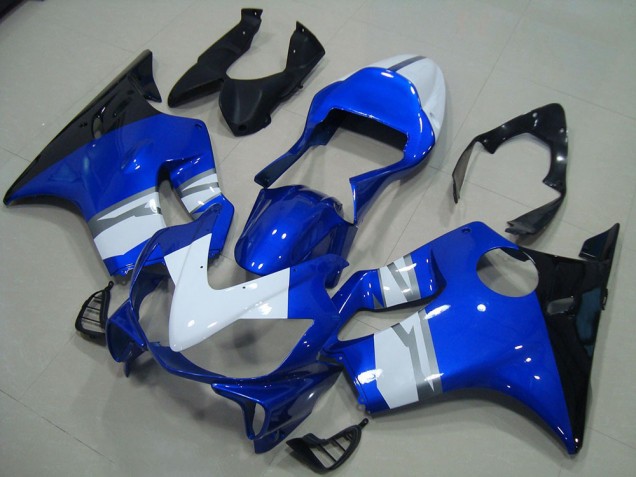2001-2003 White Blue Black Honda CBR600 F4i Bike Fairing Kit for Sale 2001-2003 White Blue Black Honda CBR600 F4i Bike Fairing Kit for Sale