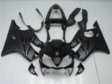 2001-2003 Glossy Matte Black Honda CBR600 F4i Bike Fairings for Sale