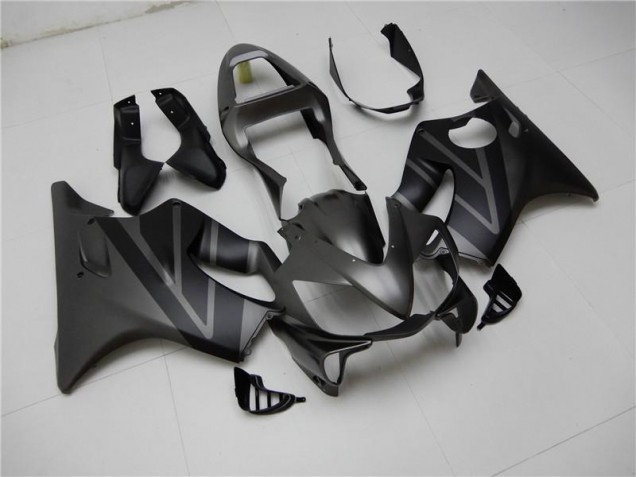 2001-2003 Matte Black Grey Honda CBR600 F4i Replacement Motorcycle Fairings for Sale 2001-2003 Matte Black Grey Honda CBR600 F4i Replacement Motorcycle Fairings for Sale