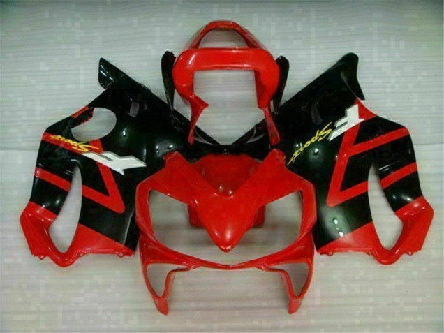 2001-2003 Red Black Honda CBR600 F4i Motorcycle Fairings Kits for Sale 2001-2003 Red Black Honda CBR600 F4i Motorcycle Fairings Kits for Sale