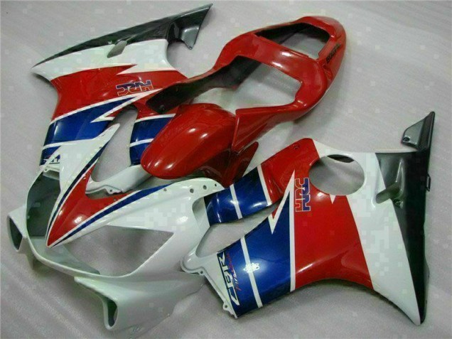 2001-2003 Red White Blue Honda CBR600 F4i Replacement Motorcycle Fairings for Sale 2001-2003 Red White Blue Honda CBR600 F4i Replacement Motorcycle Fairings for Sale
