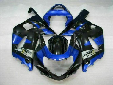 2001-2003 Blue Black Suzuki GSXR 600/750 Bike Fairings for Sale