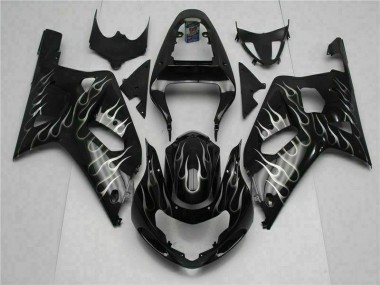 2001-2003 Black Suzuki GSXR 600/750 Bike Fairing for Sale