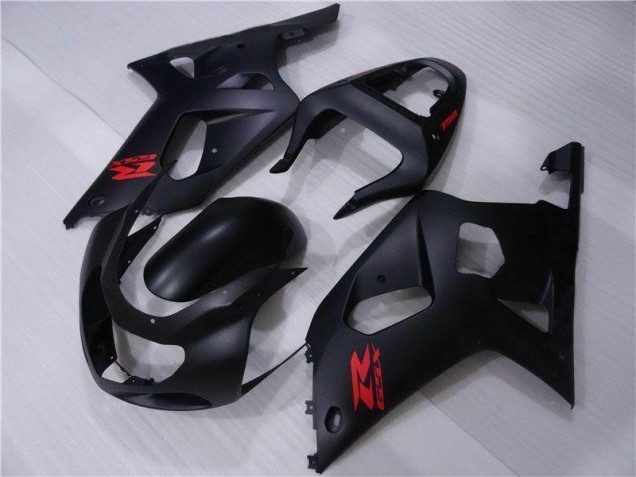 2001-2003 Black Suzuki GSXR 600/750 Motorcycle Fairings for Sale