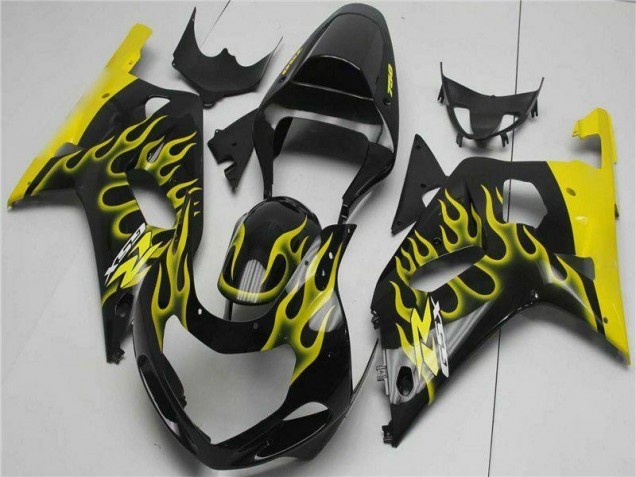 2001-2003 Black Suzuki GSXR 600/750 Motorbike Fairing for Sale 2001-2003 Black Suzuki GSXR 600/750 Motorbike Fairing for Sale
