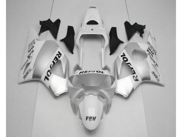 2002-2003 White Silver Black Repsol Honda CBR900RR 954RR Motorcycle Replacement Fairings for Sale