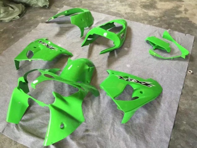 2002-2003 Green Kawasaki ZX9R Motorcycle Fairing for Sale