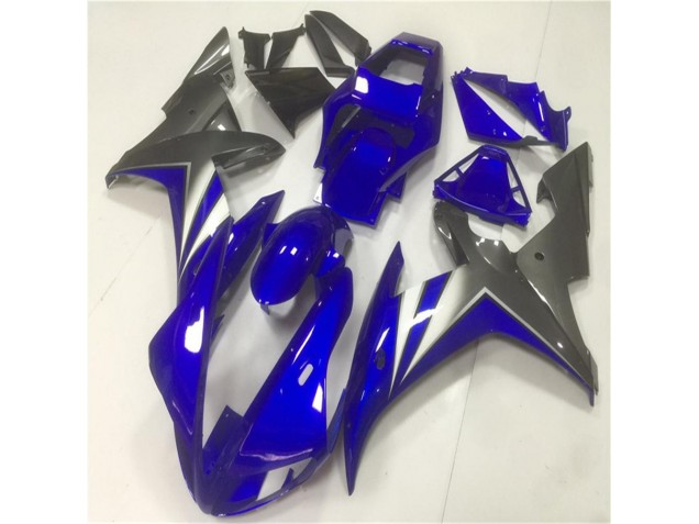 2002-2003 Blue Grey Yamaha YZF R1 Motorcycle Fairings for Sale