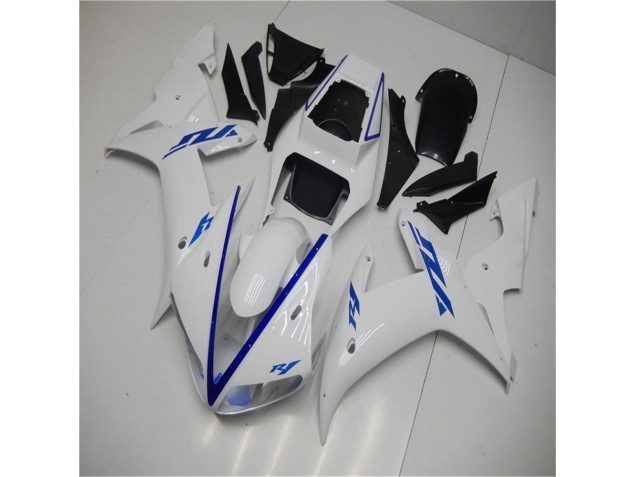 2002-2003 White Yamaha YZF R1 Motorcycle Fairing for Sale