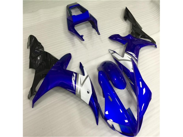 2002-2003 Blue White Yamaha YZF R1 Motorcycle Fairing Kits for Sale 2002-2003 Blue White Yamaha YZF R1 Motorcycle Fairing Kits for Sale