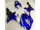 2002-2003 Blue White Yamaha YZF R1 Motorcycle Fairing Kits for Sale