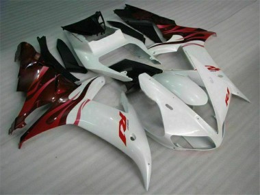 2002-2003 White Yamaha YZF R1 Bike Fairing Kit for Sale