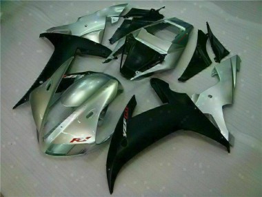2002-2003 Silver Black Yamaha YZF R1 Motorbike Fairing Kits for Sale