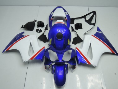 2002-2013 Blue and White Honda VFR800 Motor Bike Fairings for Sale