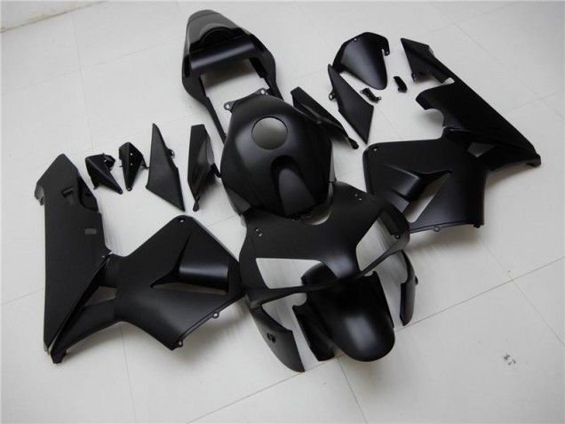 2003-2004 Matte Black Honda CBR600RR Motorcycle Fairing Kit for Sale