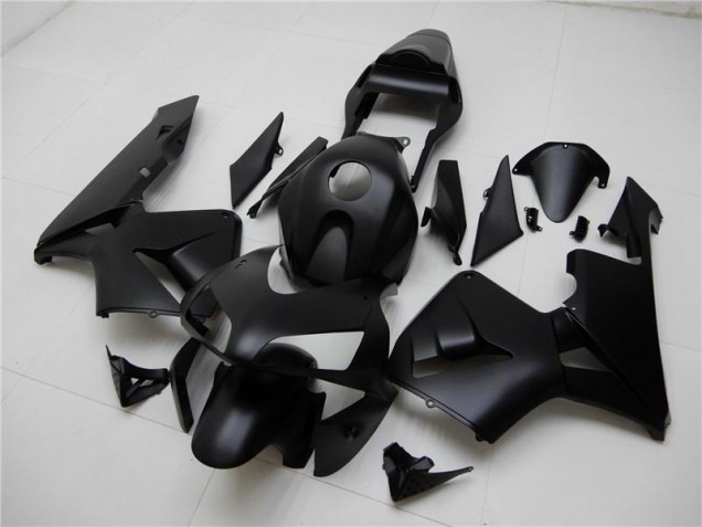 2003-2004 Matte Black Honda CBR600RR Motorcycle Fairing Kit for Sale