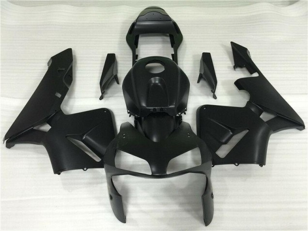 2003-2004 Matte Black Honda CBR600RR Motorcycle Fairing Kit for Sale