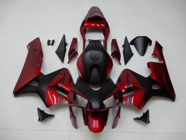 2003-2004 Red Black Honda CBR600RR Motor Fairings for Sale 2003-2004 Red Black Honda CBR600RR Motor Fairings for Sale